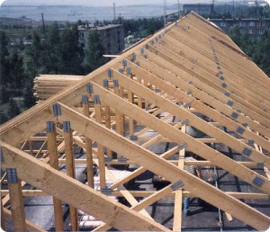 Как построить каркас крыши дачного дома