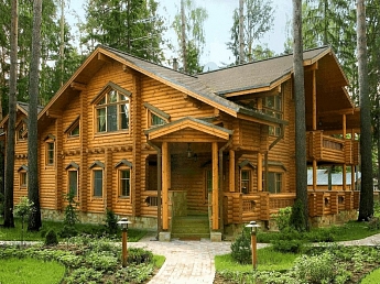 Дом из сибирской лиственницы